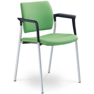 LD SEATING Konferenční židle DREAM 110-N2,BR, kostra šedá