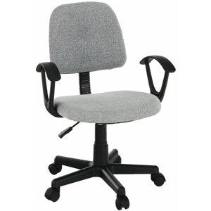 TEMPO KONDELA Kancelářská židle TAMSON šedo-černá