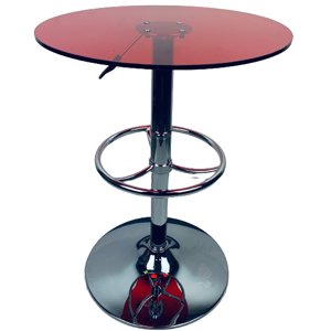 MERCURY stolek ROBERTO výškově stavitelný vínový, č.AOJ1627s