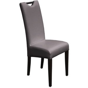 BRADOP jídelní židle ALBÍNA Z125, šedá koženka, vzorkový kus BRNO